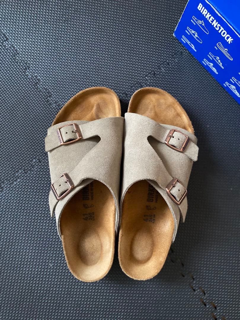 BIRKENSTOCK Zurich Taupe 41 レギュラーフィット