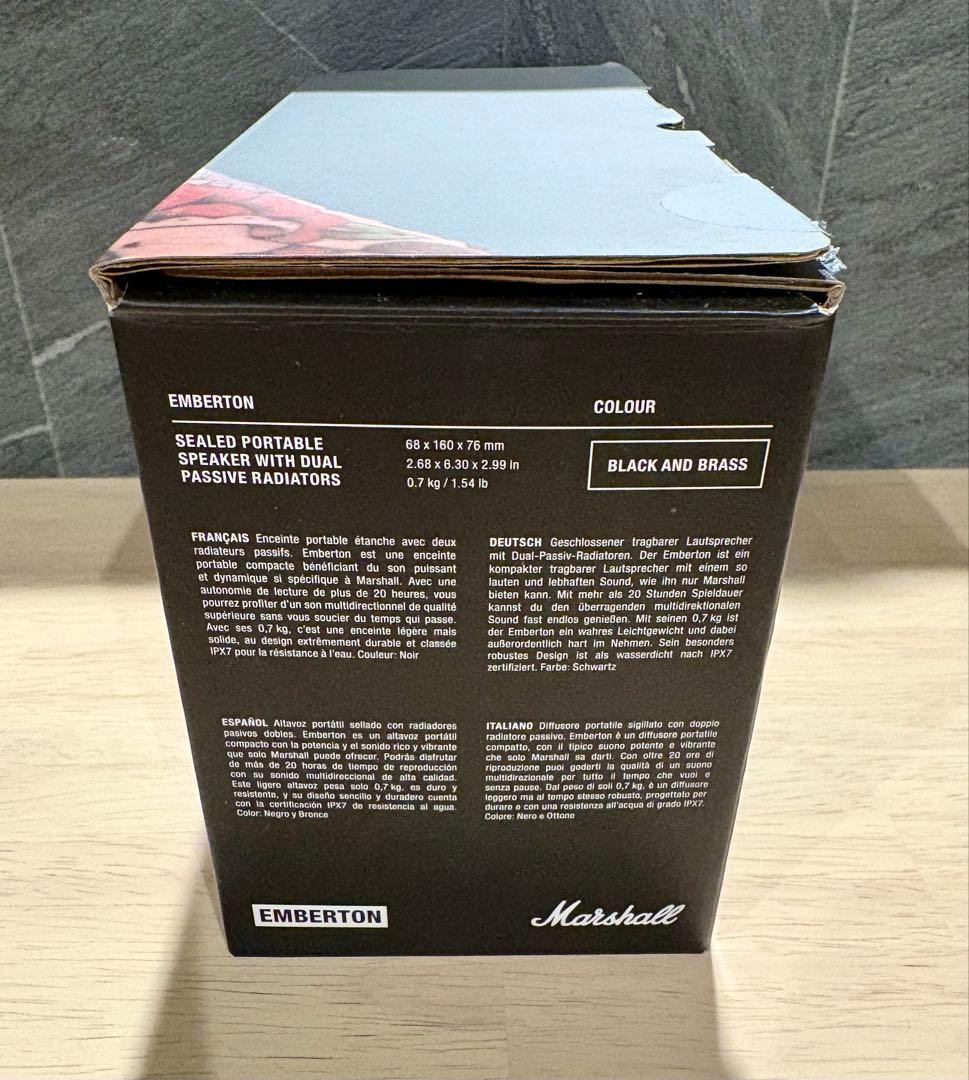 極美品★Marshall Emberton Ⅰ★ワイヤレススピーカー マーシャル