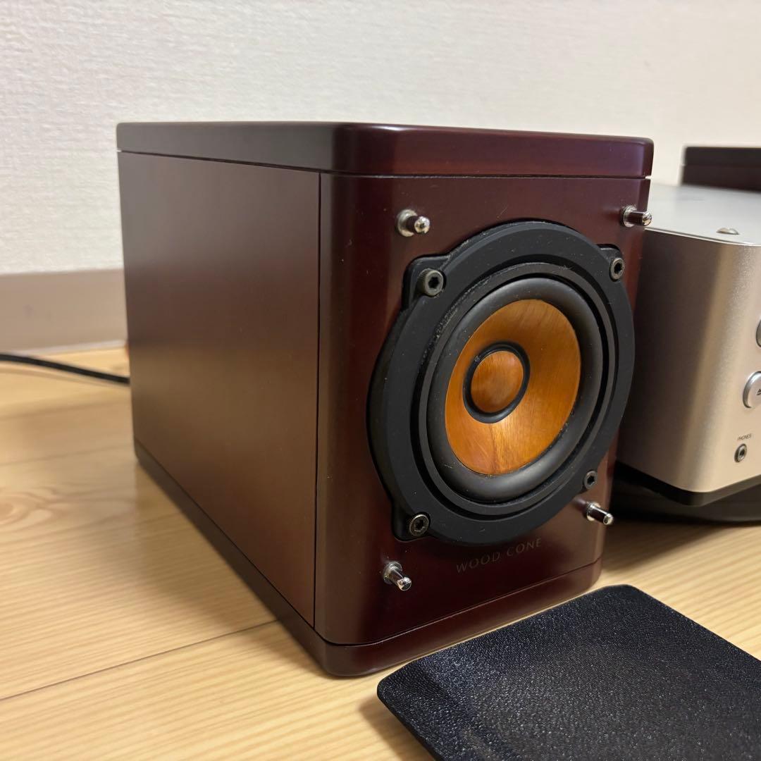 Victor EX-AK1 ウッドコーンスピーカーSP-EXAK1セット