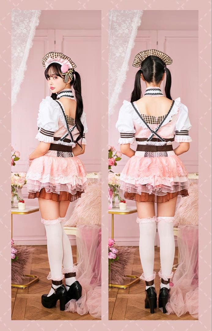 ピンクマカロンメイド　Malymoon/マリームーン