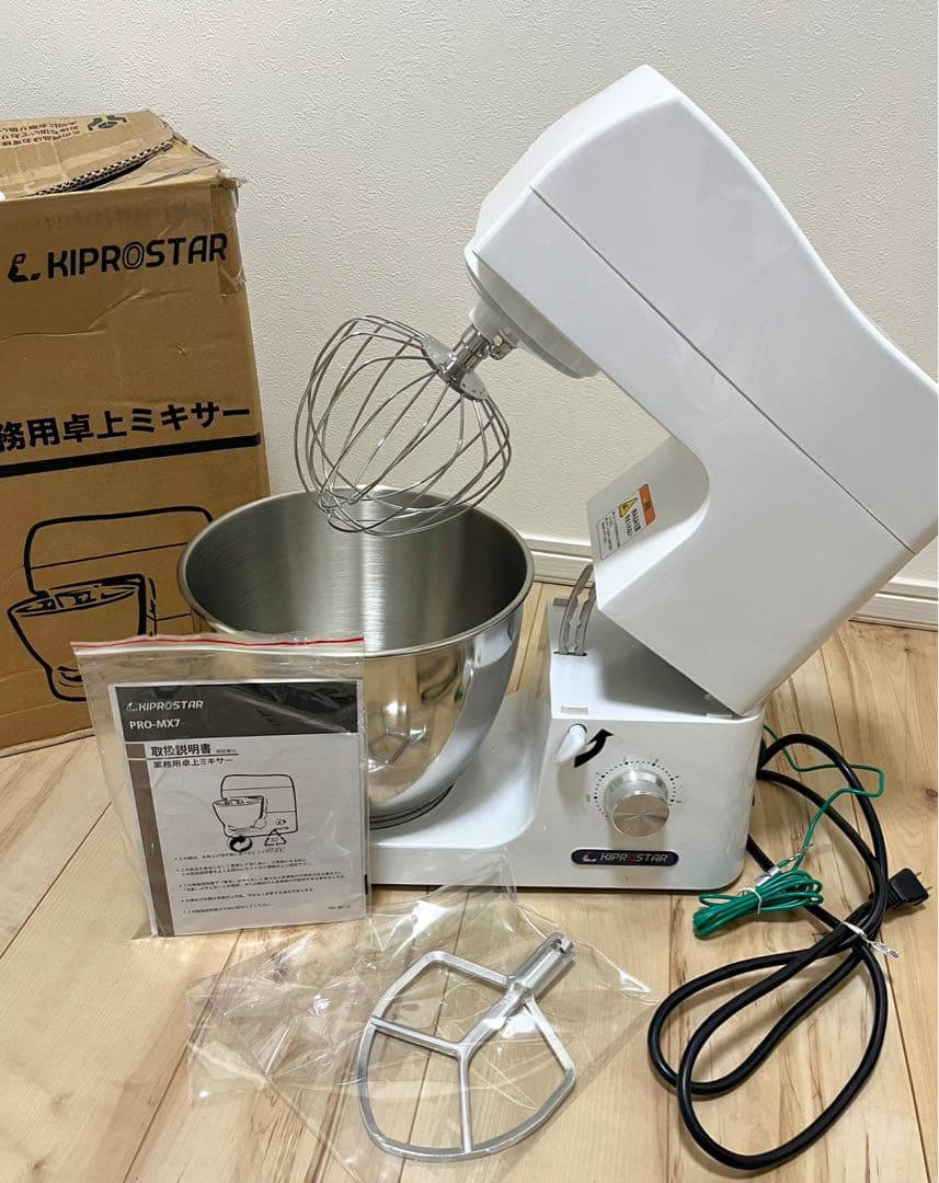 新品　KIPROSTAR PRO-MX7 ミキサー　業務用ミキサー　卓上ミキサー