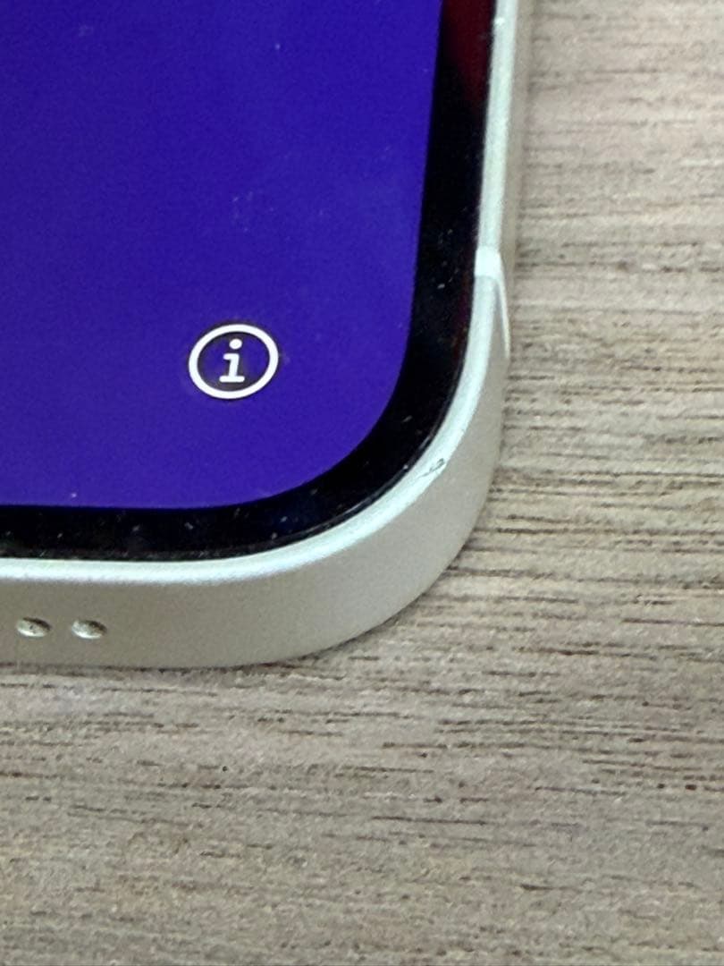 Apple iPhone 13 ホワイト 本体と充電ケーブル