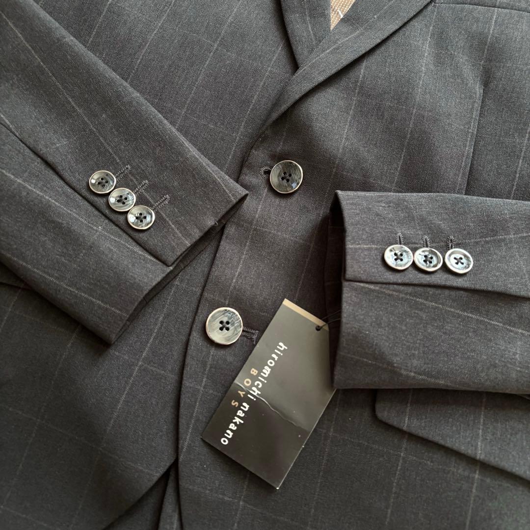 【新品】 キッズフォーマル スーツ 165 卒業式 男の子 完品