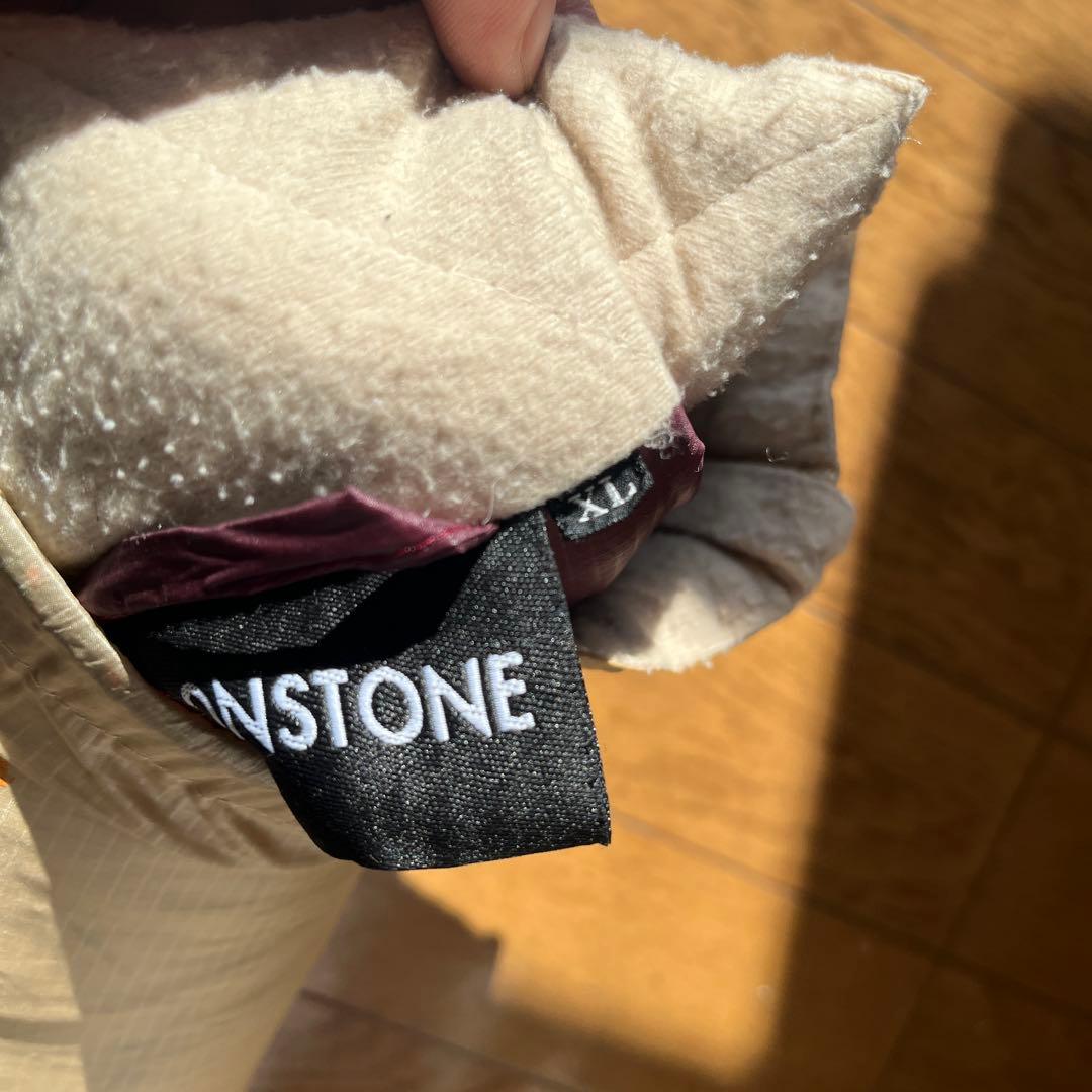 MOONSTONE キルティングライトダウン コンパクト収納袋付　ゴールド XL