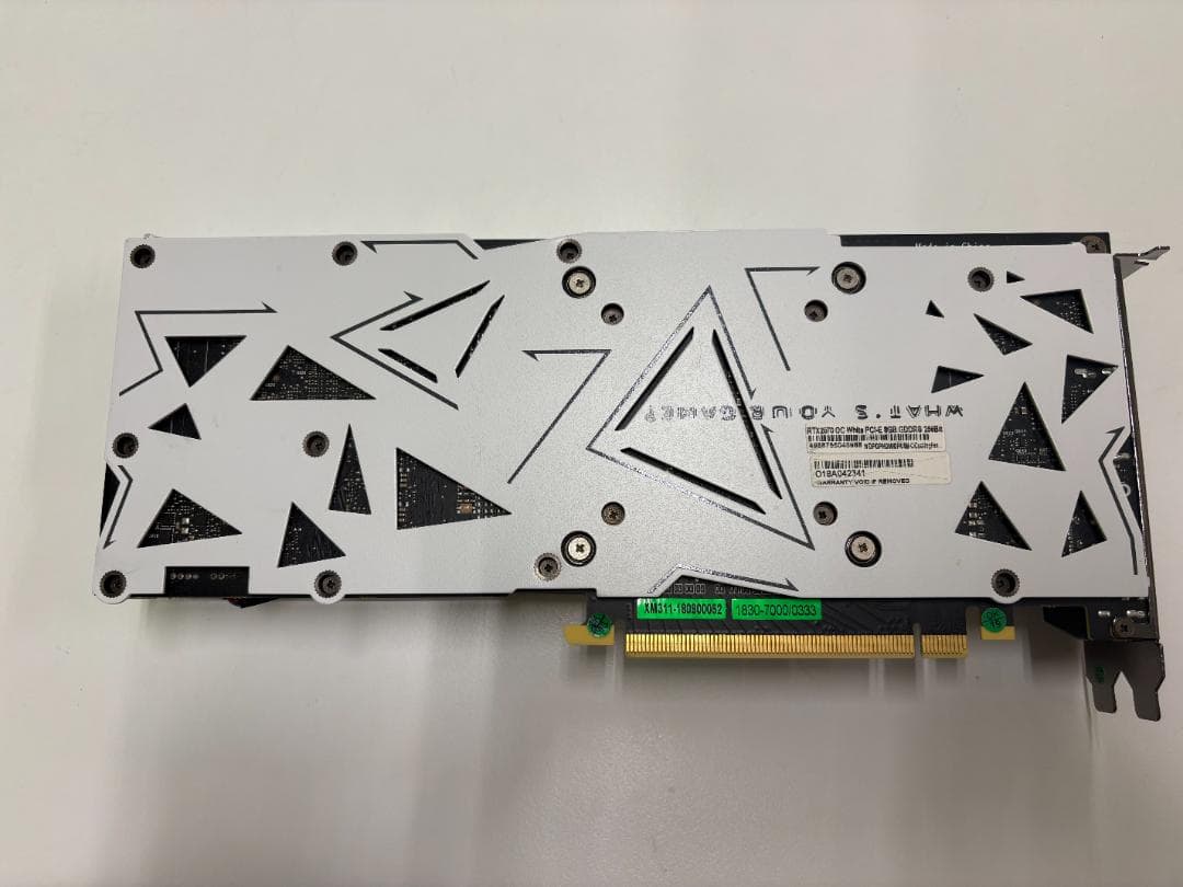 j*n様 GALAX RTX 2070 OC White 8GB GDDR6 2