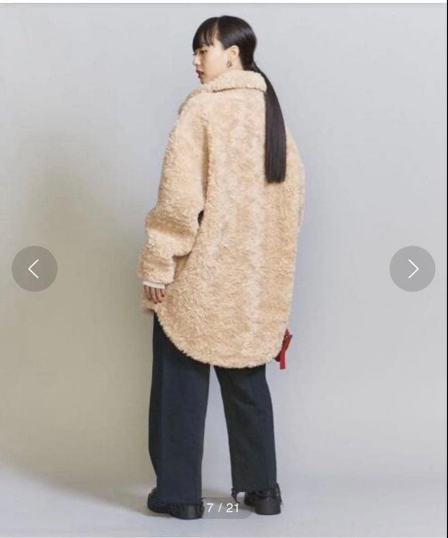 最終価格BY購入　JAKKE フェイクファーコート　jakke ジャッキー