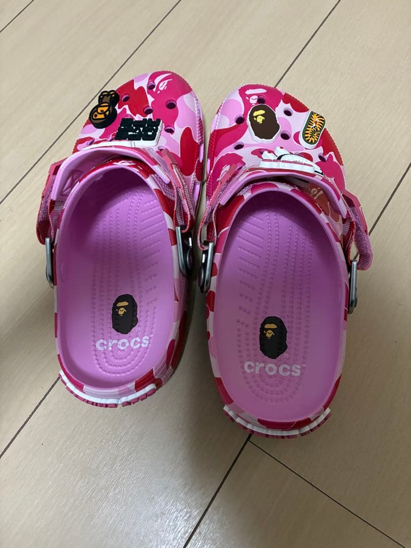 A BATHING APE crocs サンダル 27.0