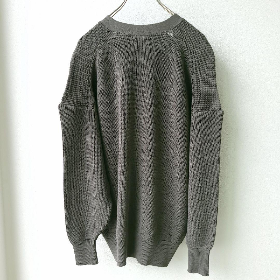 新品未使用タグ付き　ハグオーワー　畦編みニットカーディガン　サイズフリー