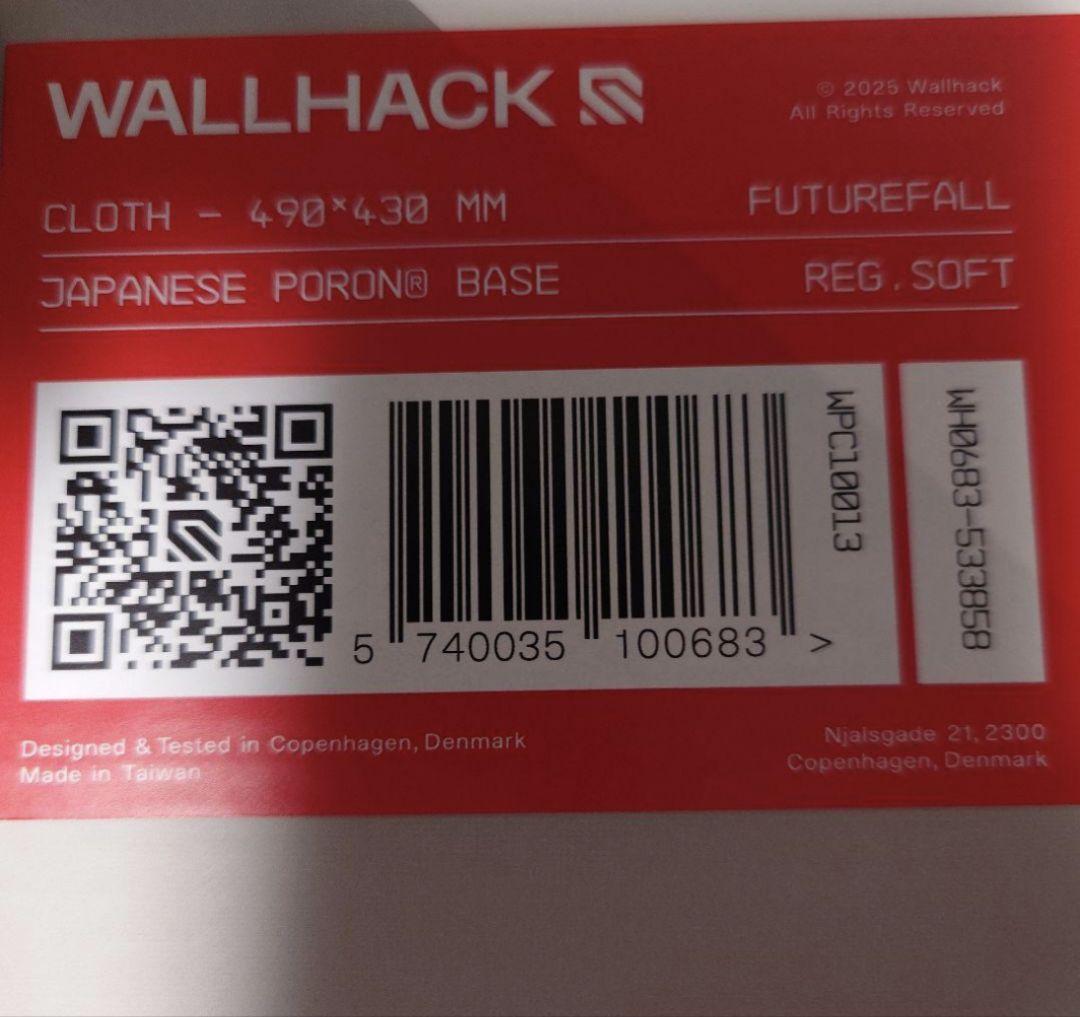 wallhack ウォールハック　SY-001 ゲーミングマウスパッド