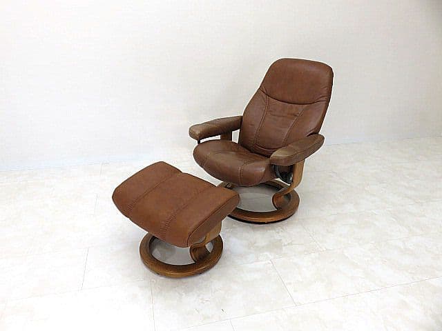 T*H様 EKORNES/エコーネス 総革 ストレスレスチェア 1人掛けソファ