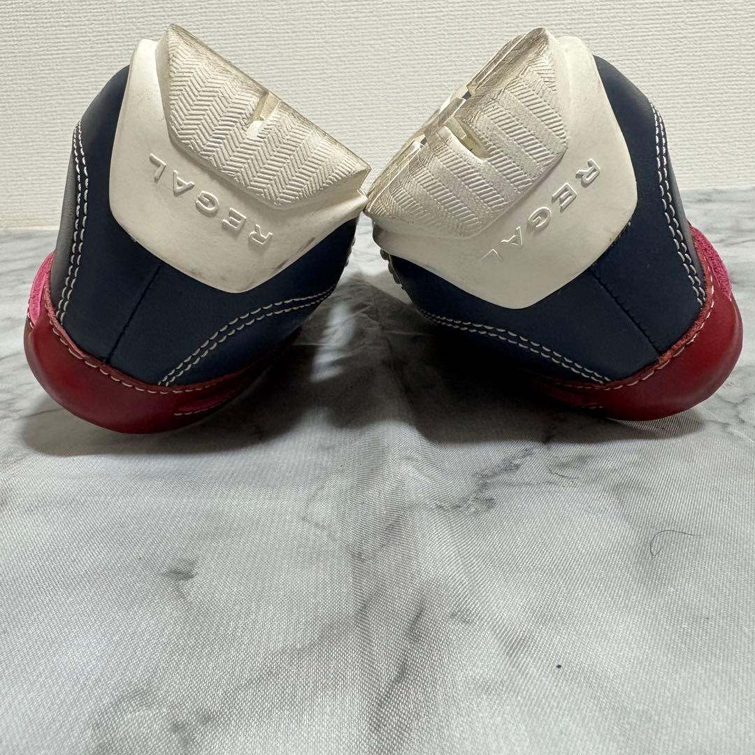 ほぼ未使用 REGAL 55PR 日本製 デッキシューズ コンビ 25