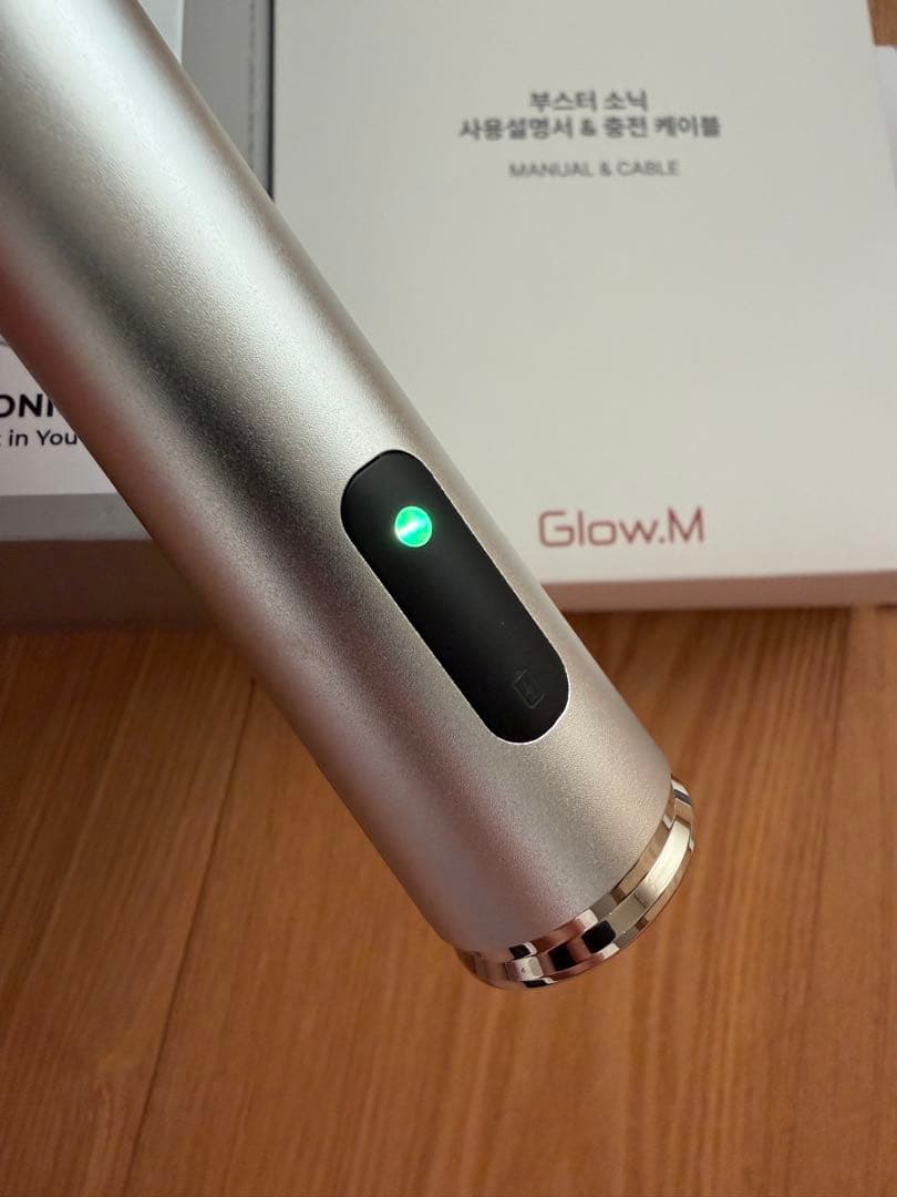 Glow.M グローエム ブースターソニック 美顔器 韓国