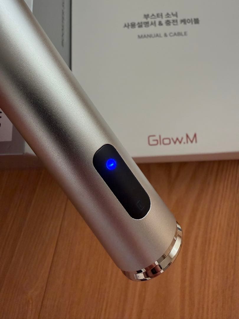 Glow.M グローエム ブースターソニック 美顔器 韓国