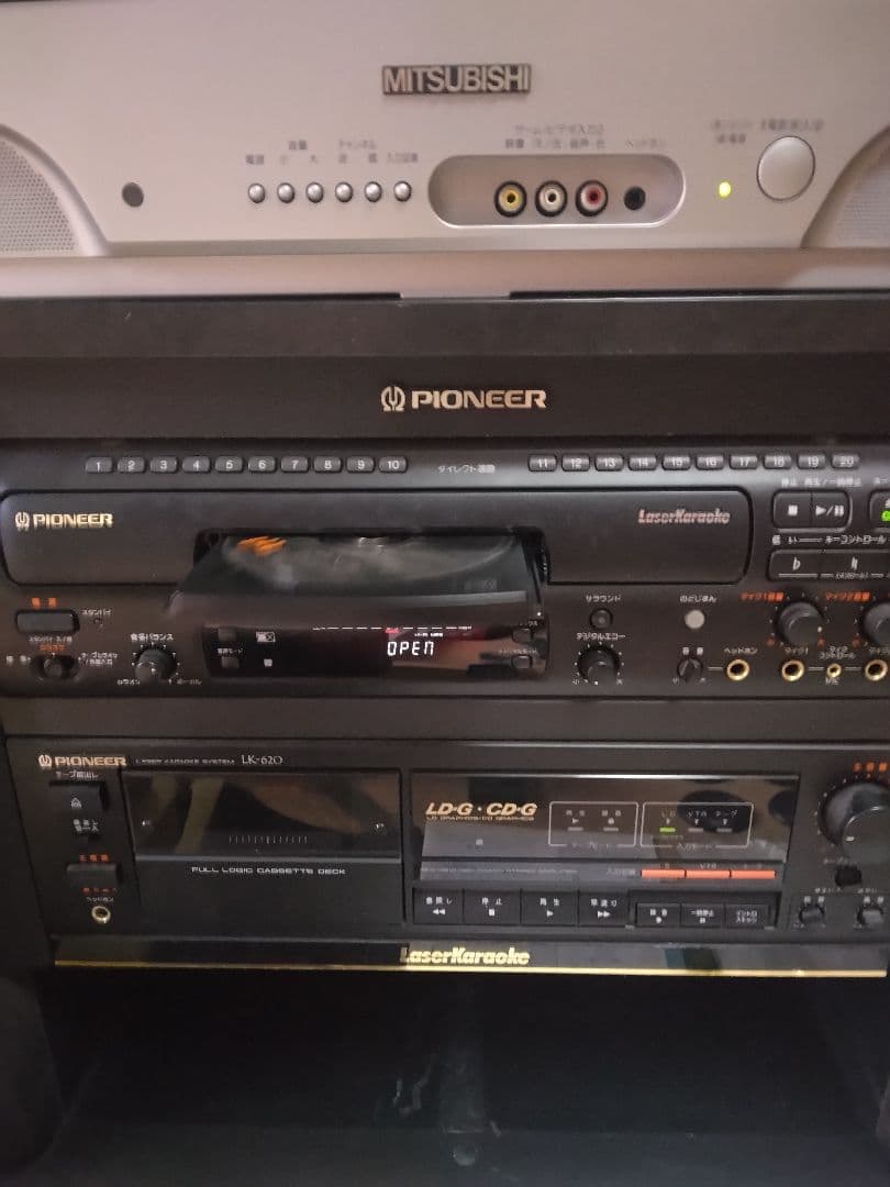 PIONEER　コンパチブルレーザーカラオケシステム　LK-620