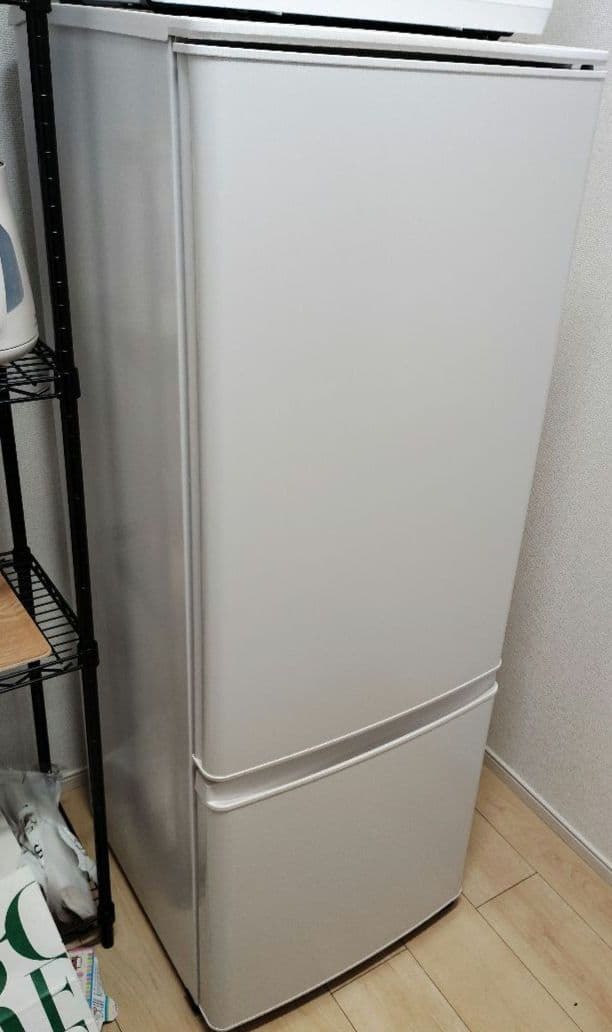 2ドア冷蔵庫　三菱電機　MR-P17K　168L 2025年製