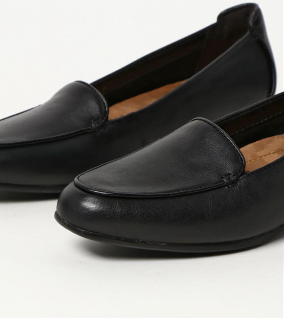 クラークスKeesha Luca / キーシャルカ (ブラックレザー)25センチ