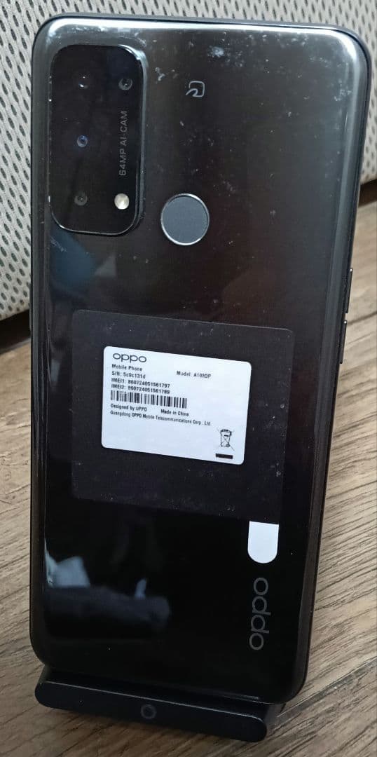 OPPO Reno5 A A103OP シルバーブラック 128GB