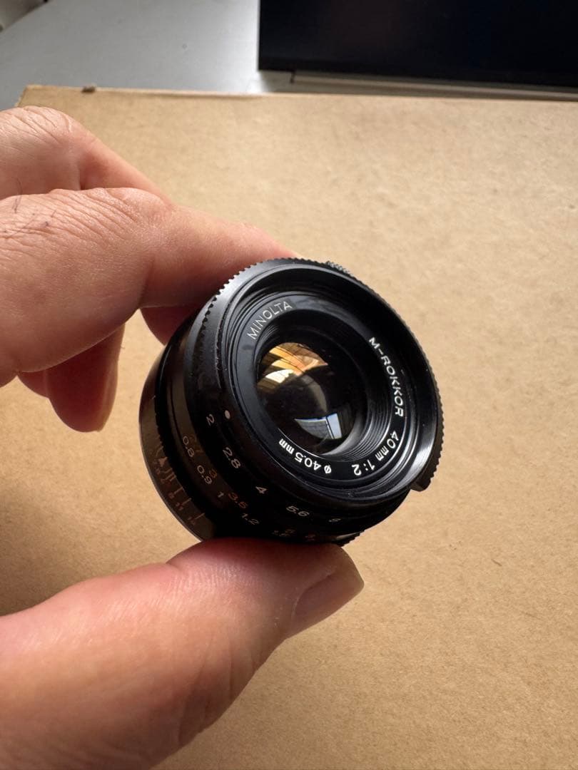 Minolta M-ROKKOR QF 40mm F2 美品