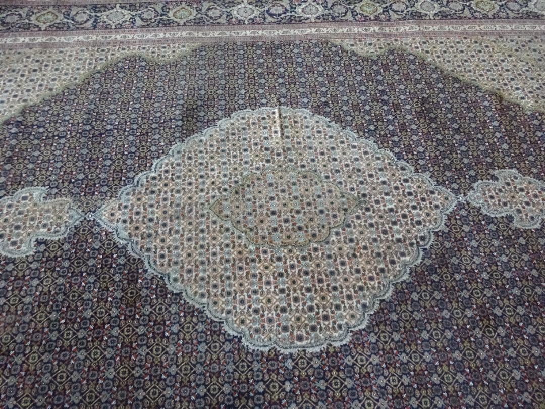 cozy_78127様高級ペルシャ絨毯　タブリーズ産　ウール　マヒ柄　290×