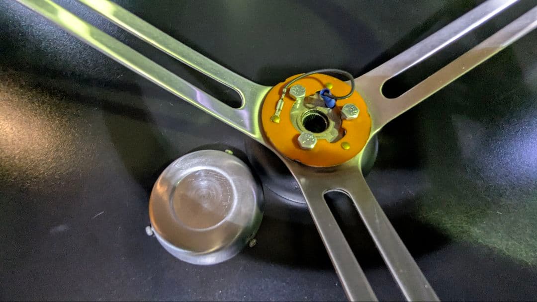 「値下げ致しました！」グランツ ステアリング 3スポーク ボス付き アメ車