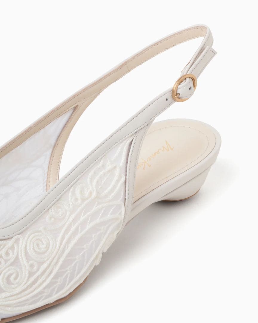 58300円→❣️Mame Cording Embroidery Heels