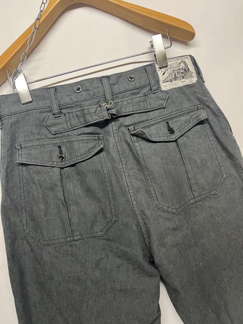 綺麗 DAPPERS ダッパーズ lot.1068 シンチバック コットンパンツ
