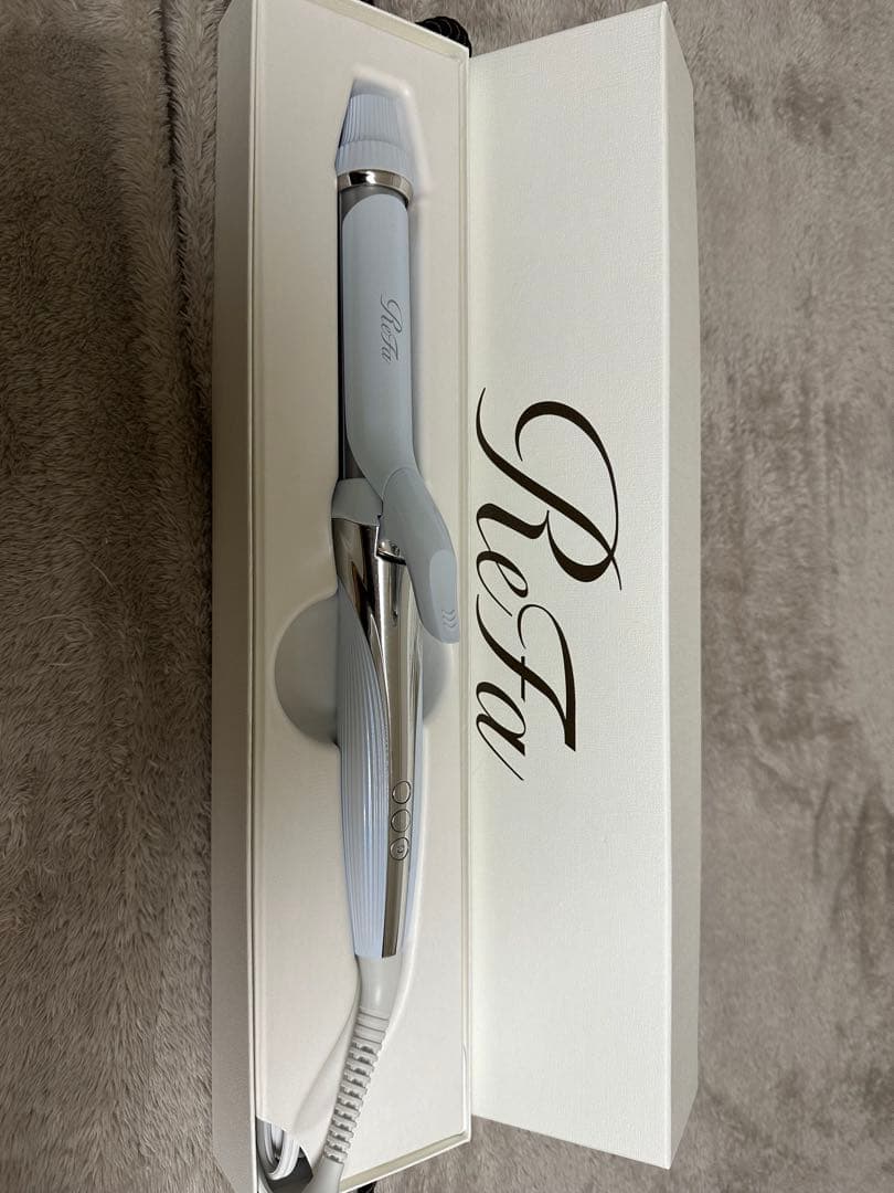 ReFa BK-W001 ホワイト カールヘアアイロン