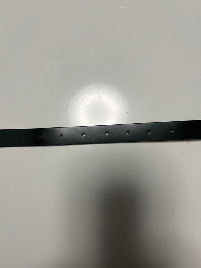 DRIES VAN NOTEN 黒の細ベルト