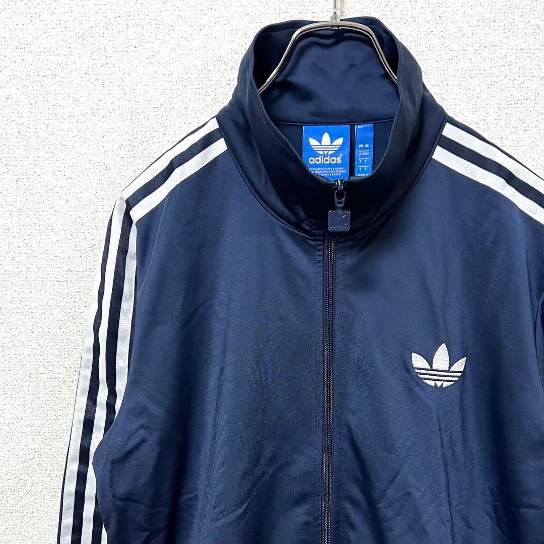 【新品/未使用品/タグ付き】adidas トラックジャケット ネイビー L
