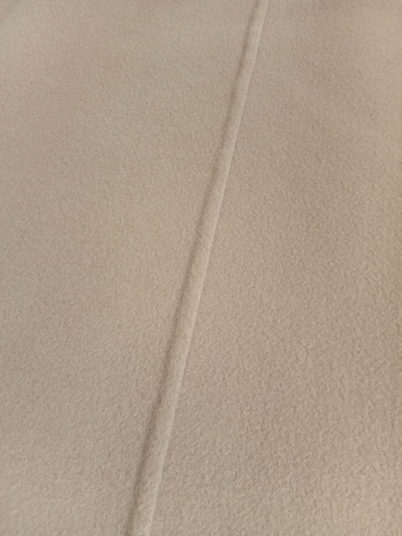 【匿名】大きいサイズカシミヤ100%ロングコートベージュダブル★バーバリー