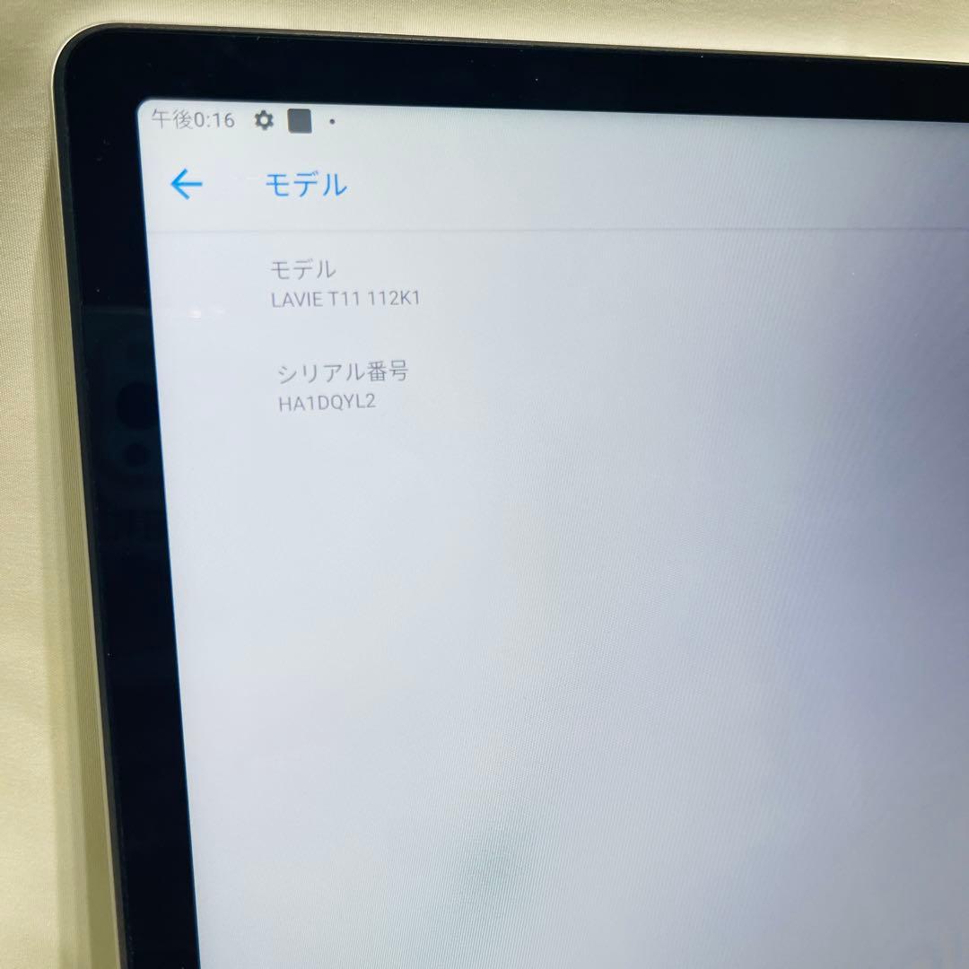 NEC LAVIE T11 112K1 本体 128GB WiFiモデル 大画面