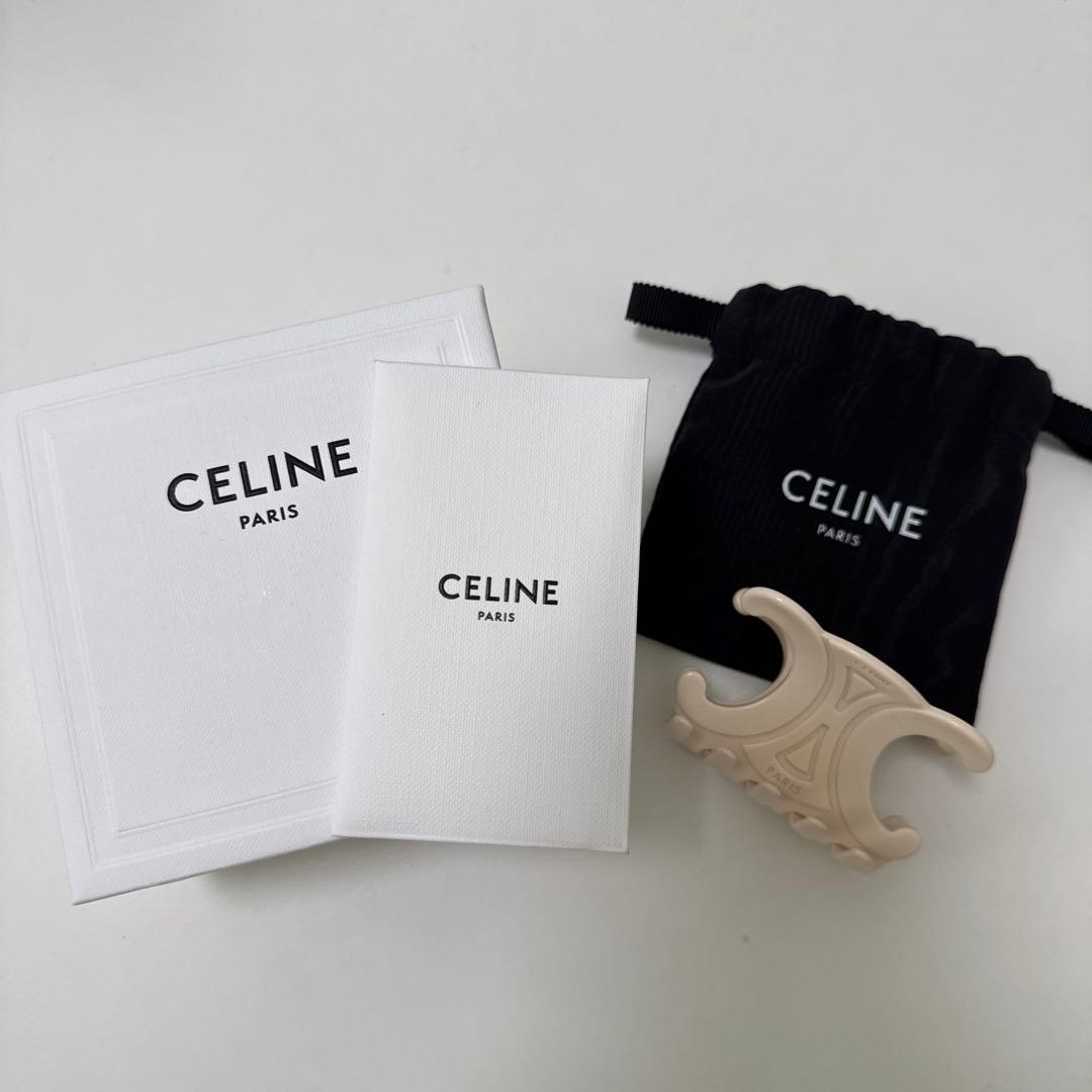 CELINE ラージヘアクリップ