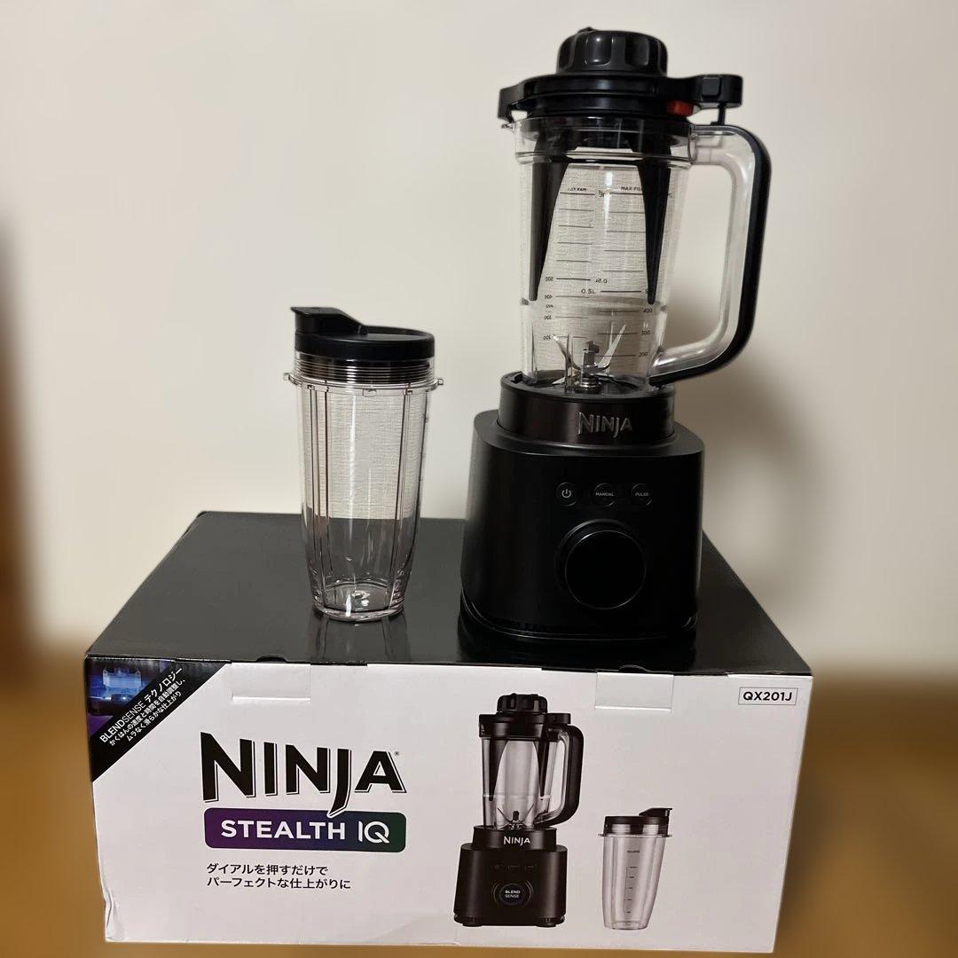 美品 Ninja Stealth iQ ミキサー ブラック 高性能ブレンダー