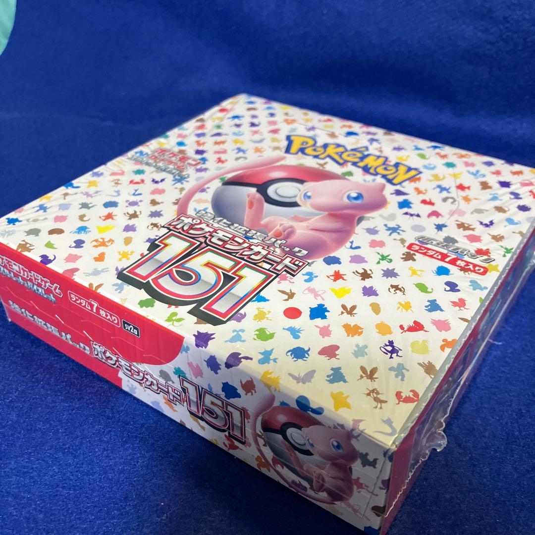 【絶版・高騰・最安値】ポケモンカード　151 シュリンク付BOX