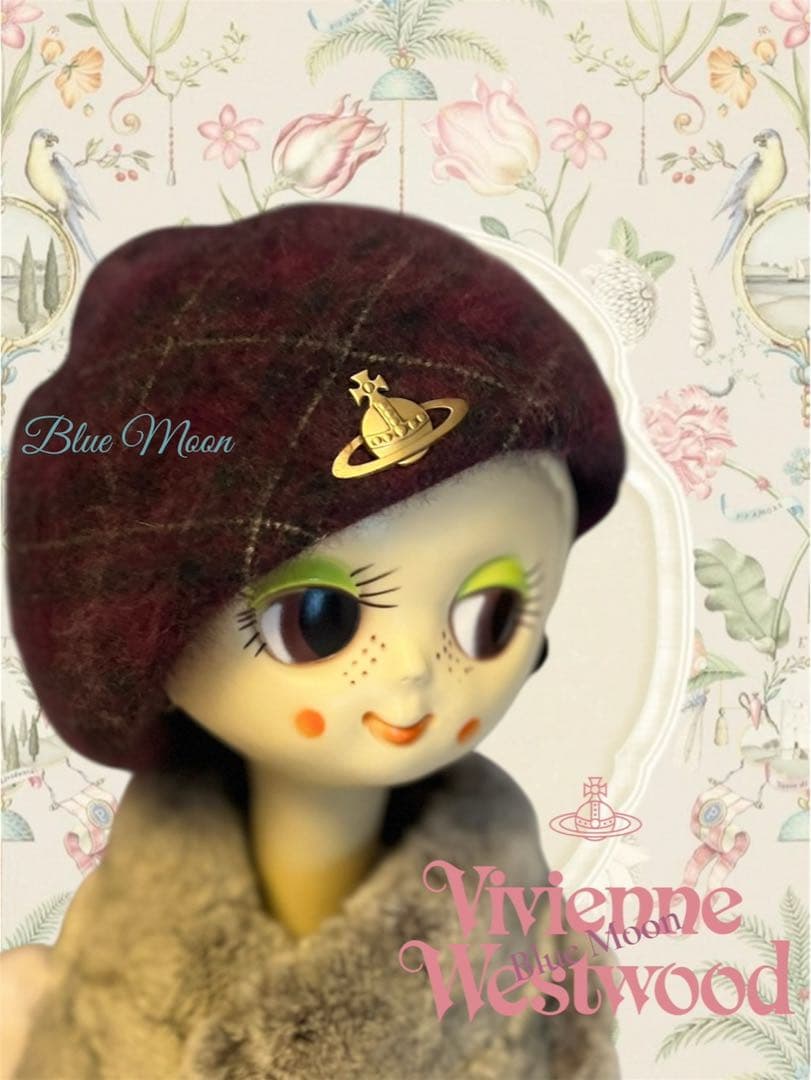 Vivienne Westwood★オーブ付きアンゴラベレー帽