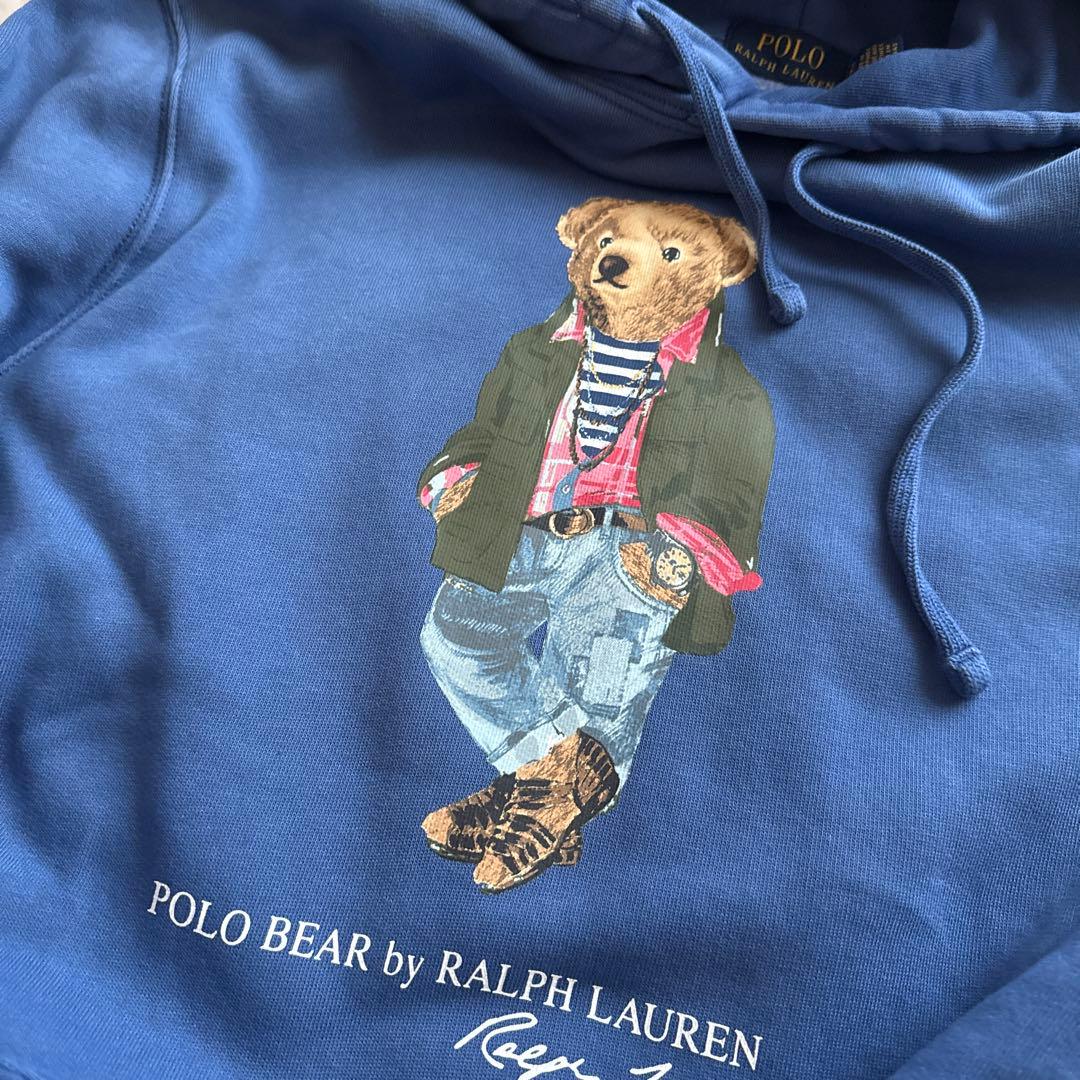 POLO RALPH LAUREN polo ベア　ガーメントダイドフリース