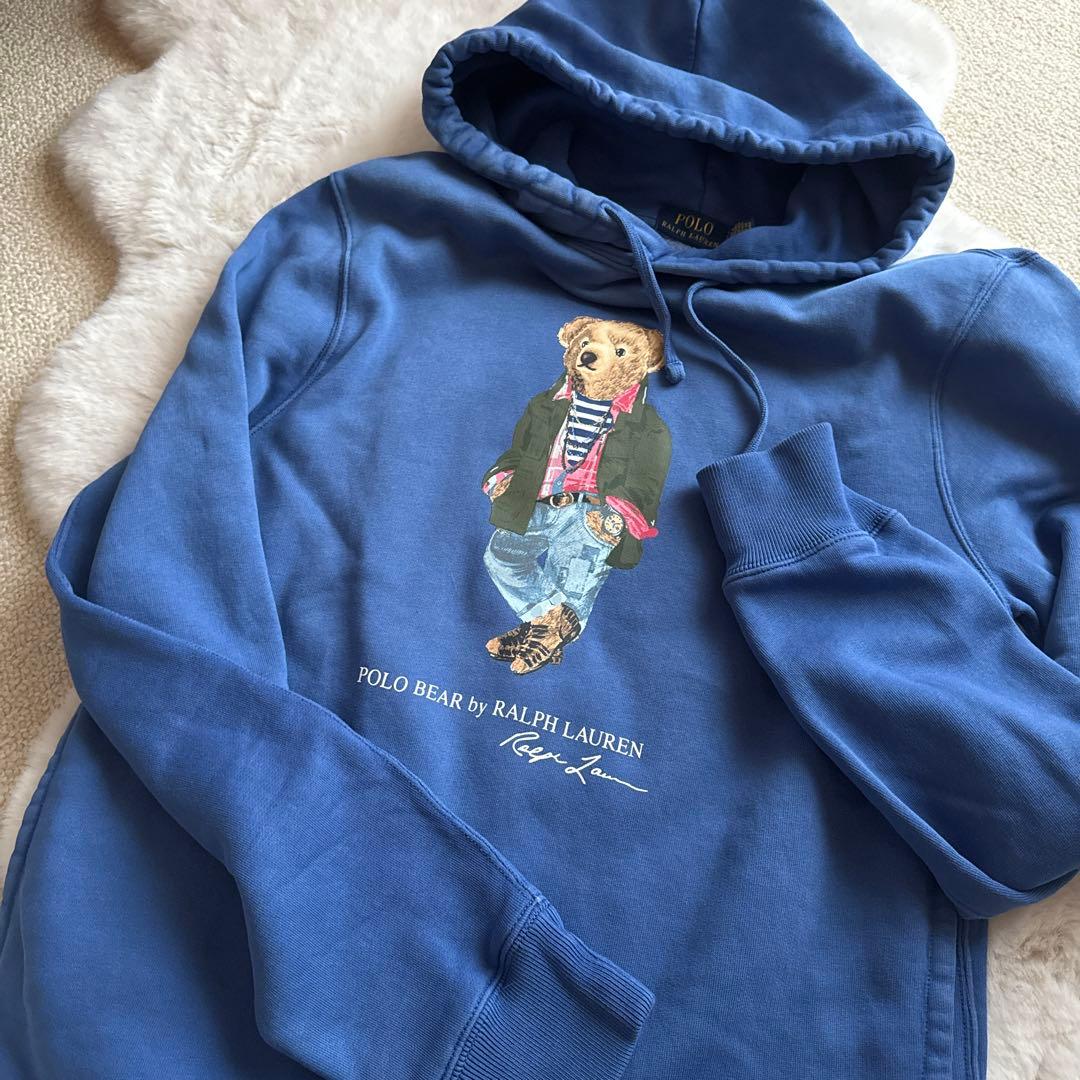 POLO RALPH LAUREN polo ベア　ガーメントダイドフリース