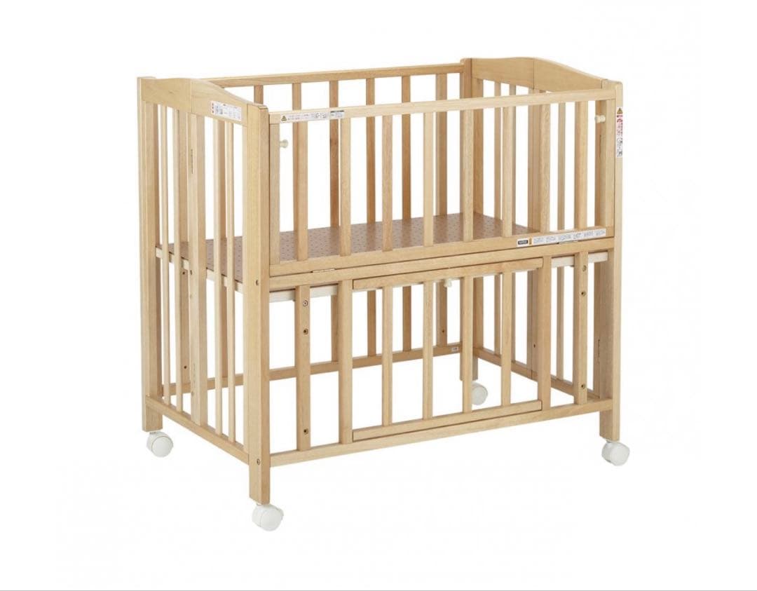 KATOJI ミニベッド 折りたたみ (ナチュラル) ミニベビーベッド
