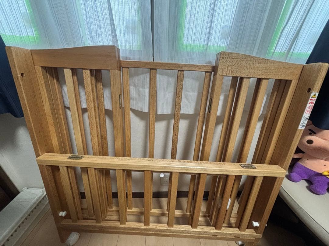 KATOJI ミニベッド 折りたたみ (ナチュラル) ミニベビーベッド