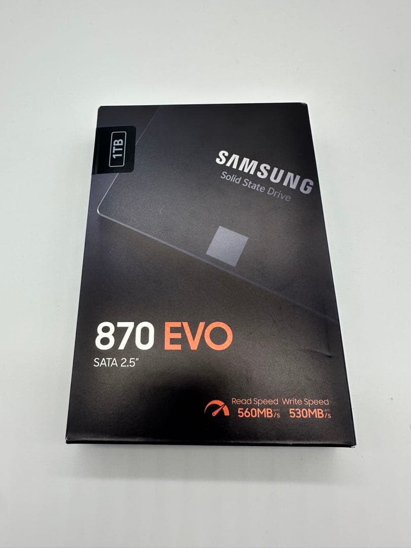 Samsung (サムスン) 870 EVO 1TB SATA 2.5インチ