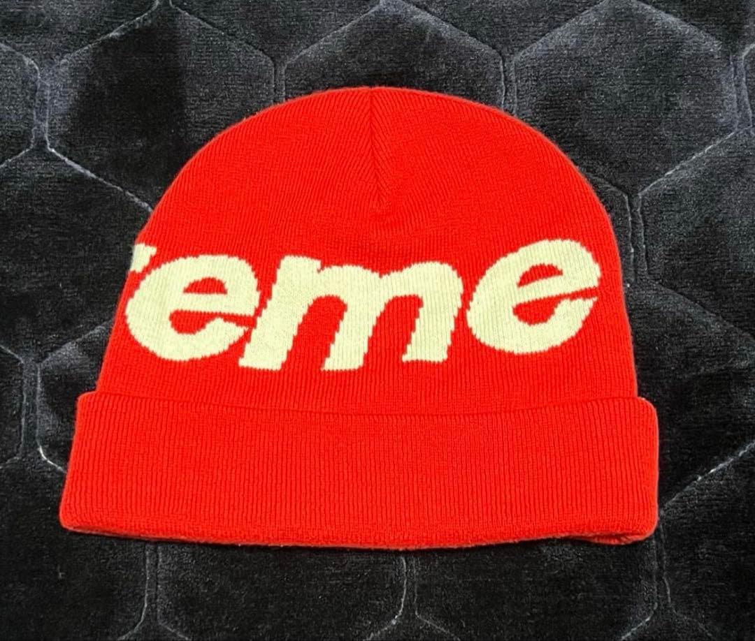 supreme / シュプリーム / Big Logo Beanie / 赤