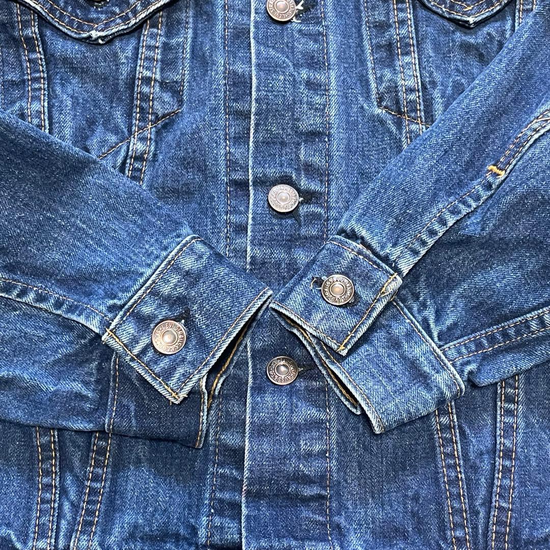 濃紺極美品 70sリーバイス 70505 USA製 布ケアタグ ビッグE直後38