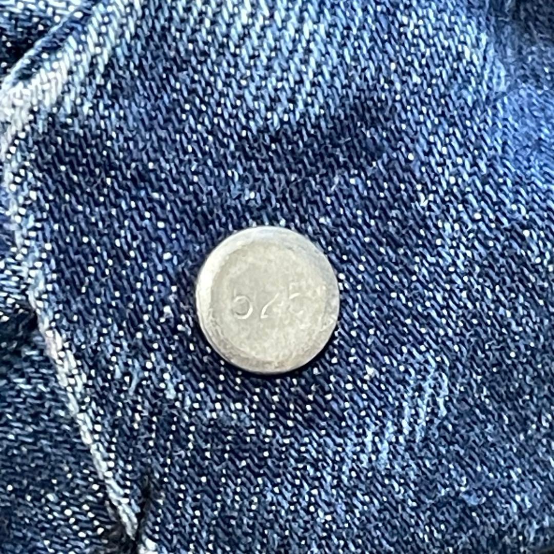濃紺極美品 70sリーバイス 70505 USA製 布ケアタグ ビッグE直後38