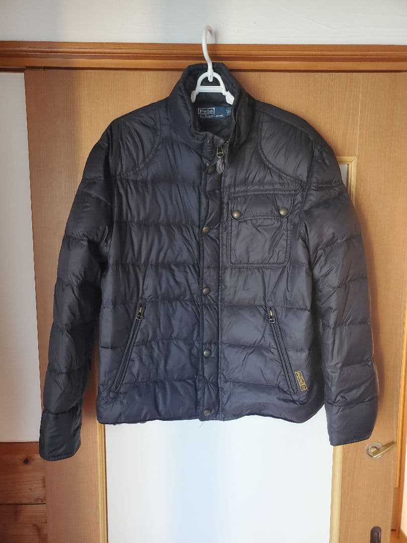 ポロバイラルフローレン ダウンジャケット 90S ネイビー