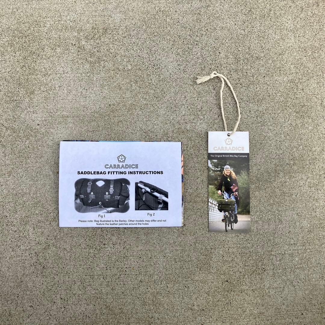 【美品】CARRADICE Super C Audax サドルバッグ