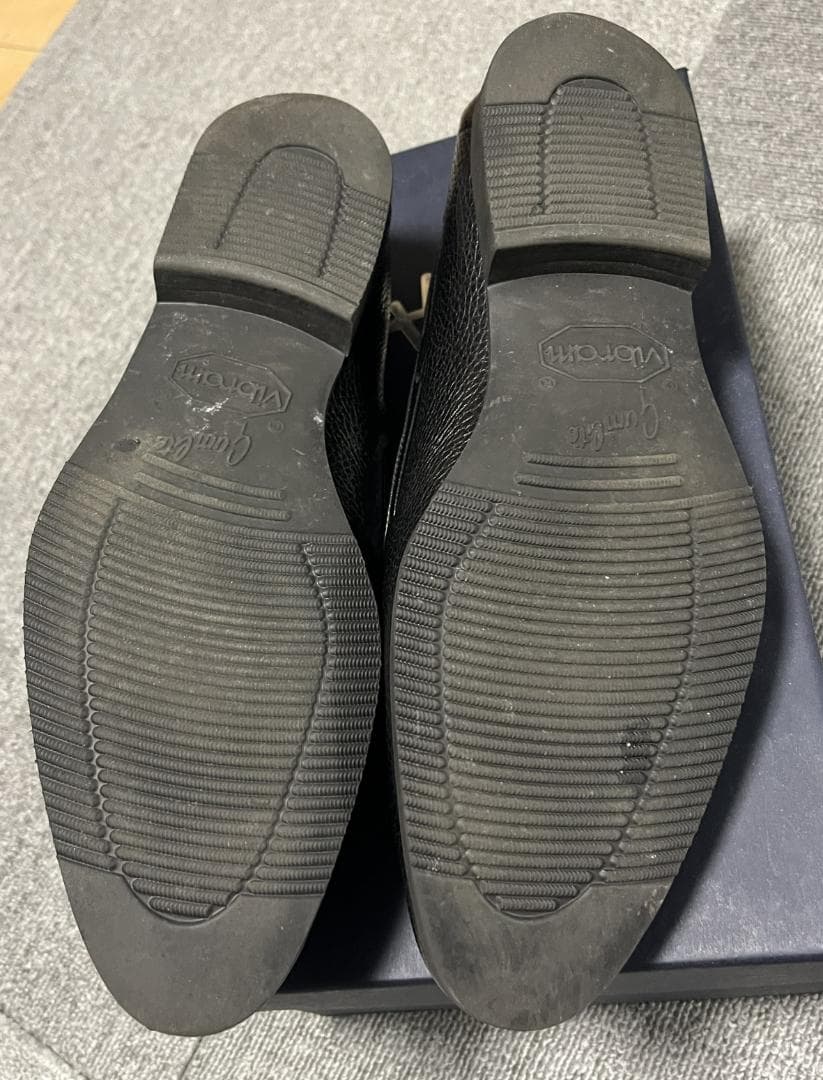 FERRANTE/CILENTO シボ革タッセルローファー8.5サイズ