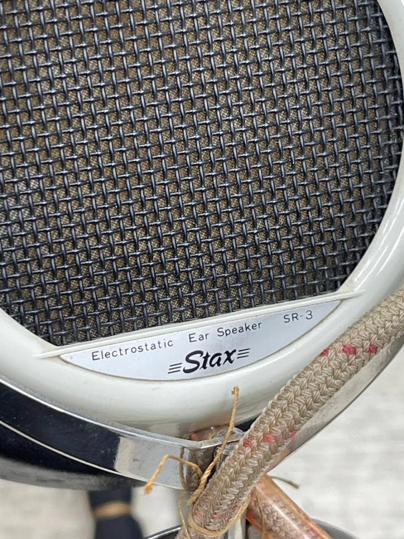 Stax イヤースピーカー SR-3 アダプター SRD-5 動作未確認