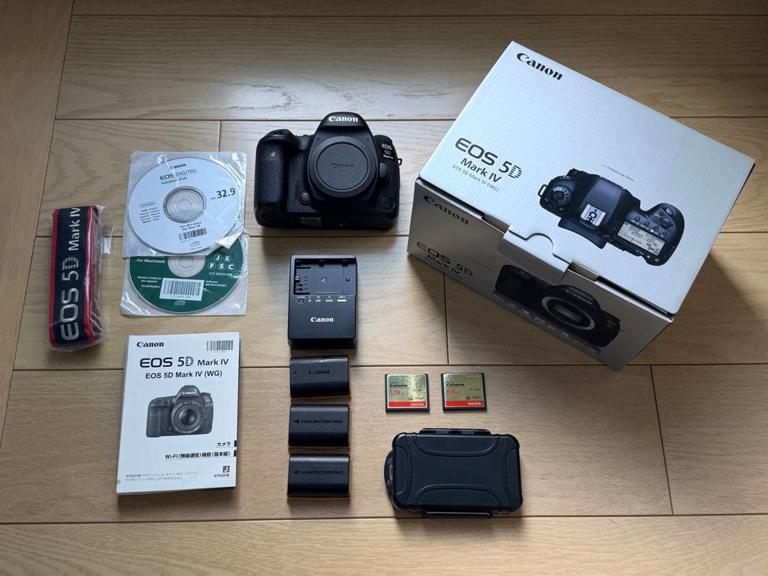 Canon EOS 5D Mark IV ボディ【元箱・おまけ多数】