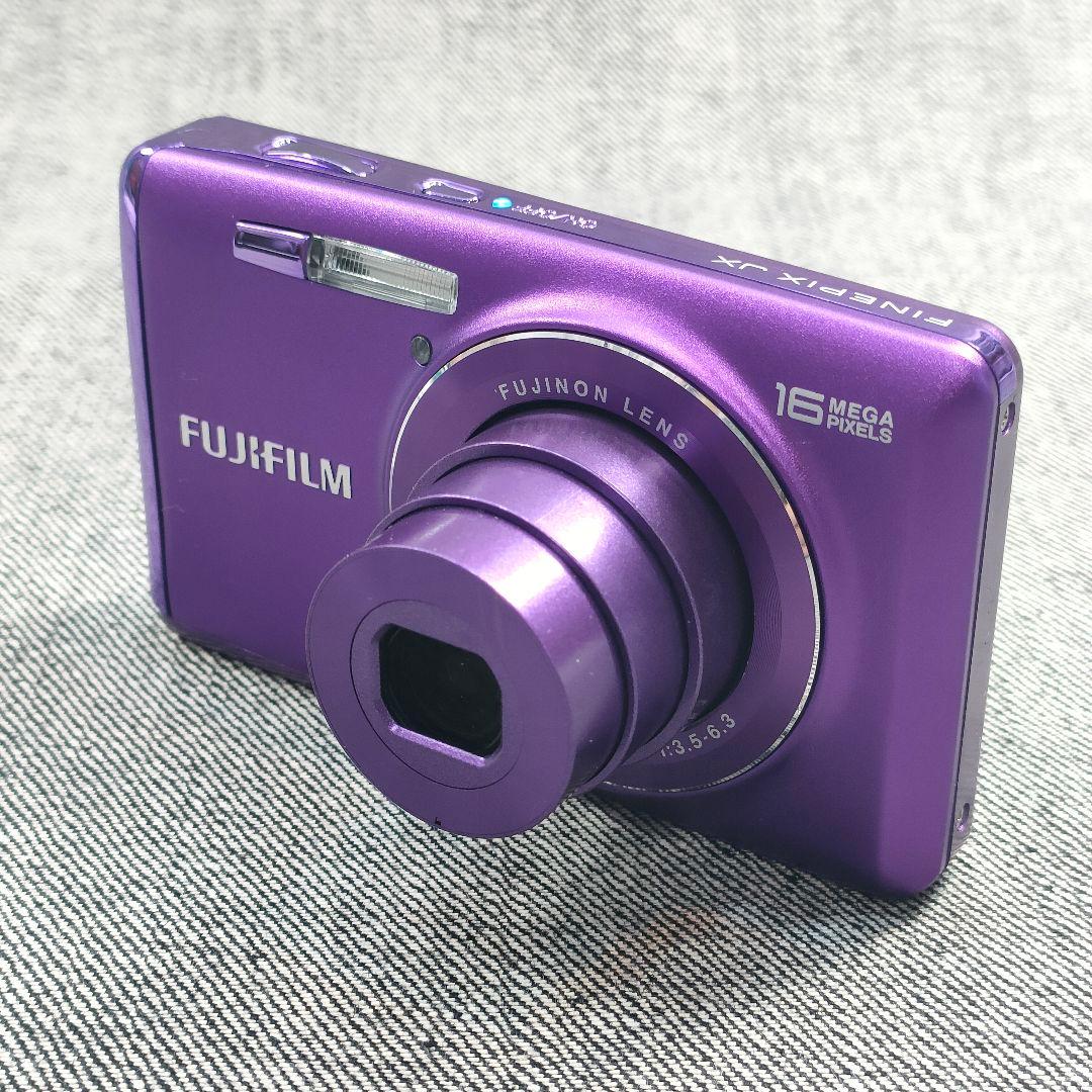 超美品 FUJIFILM FinePix JX700 パープル 富士フイルム