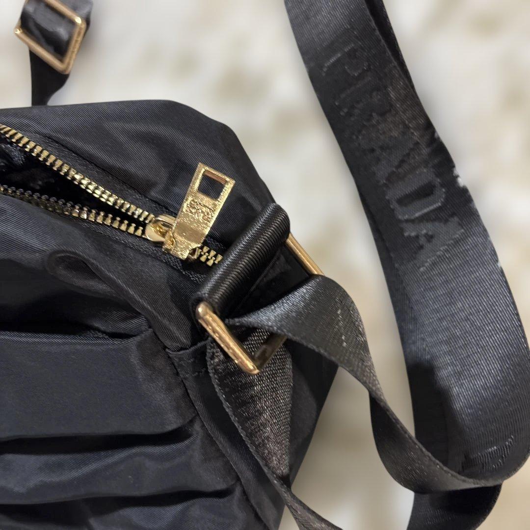 ブラック ショルダーバッグノベルティ